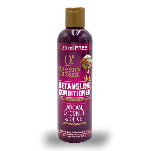 Queeny Cazara Argan Coconut & Olive - Detangling Conditioner