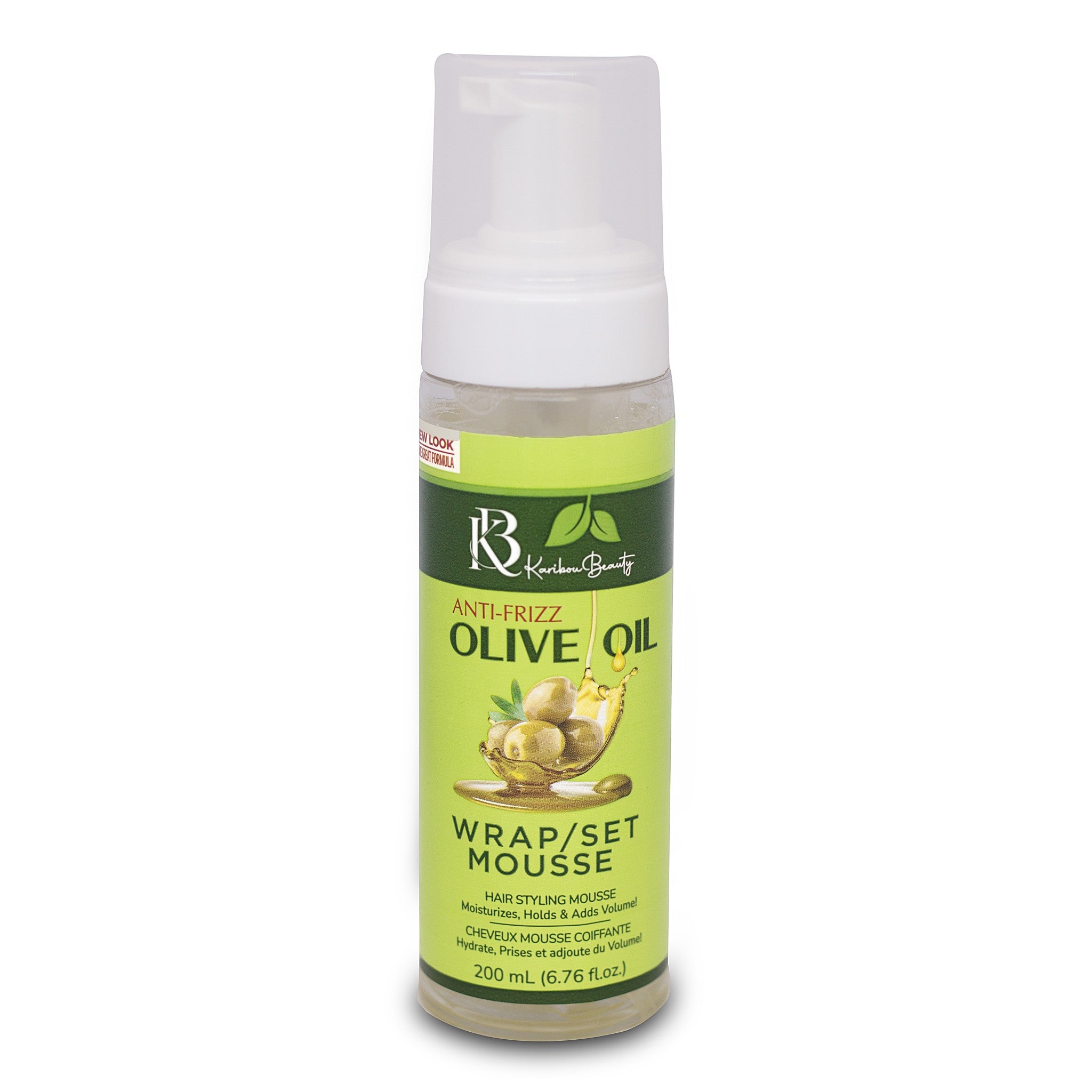 Karibou Beauty - Olive Oil - Wrap/Set Mousse